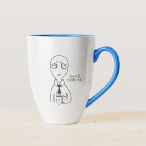 Black Printed Coffee Mug Black Printed Coffee Mug