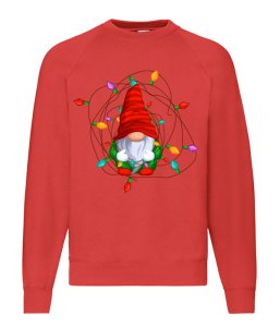 felpa uomo natale gnomo