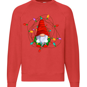 felpa uomo natale gnomo