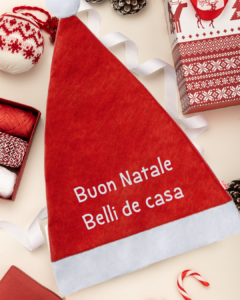 Cappello babbo natale personalizzato cappello babbo natale personalizzato