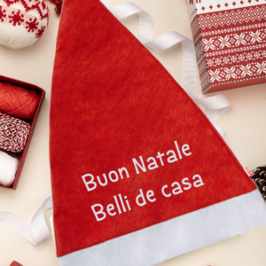 cappello babbo natale personalizzato