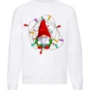 felpa natale stampa gnomo