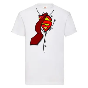 maglietta uomo festa del papà superman