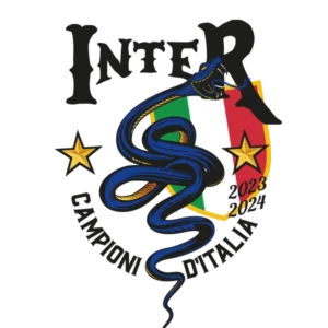 maglietta inter scnake tricolore